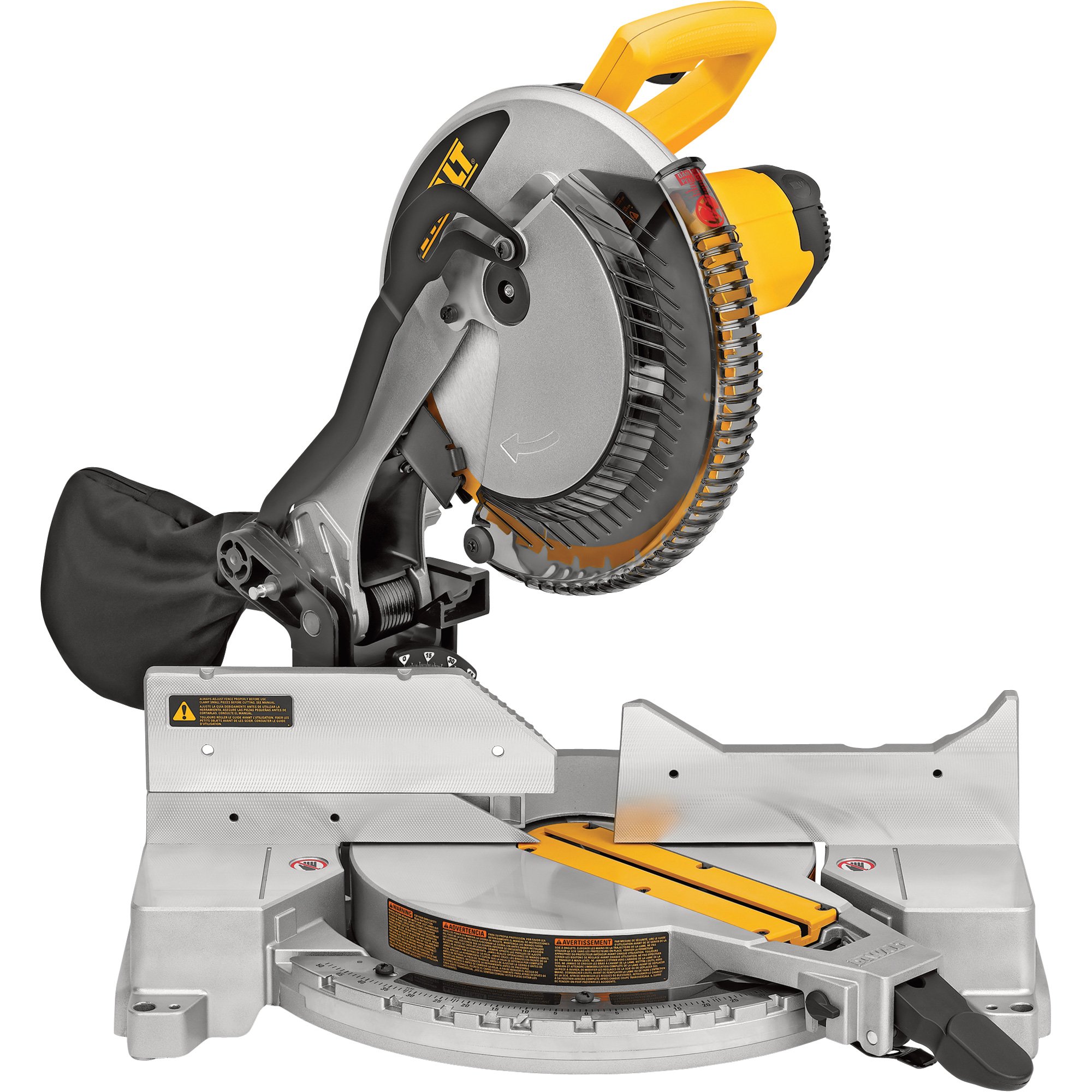 DEWALT Heavy-Duty Single-Bevel Compound Miter Saw — 12in., Model# DW715